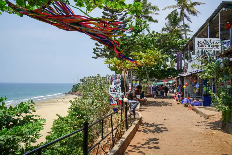 Varkala Cliff
